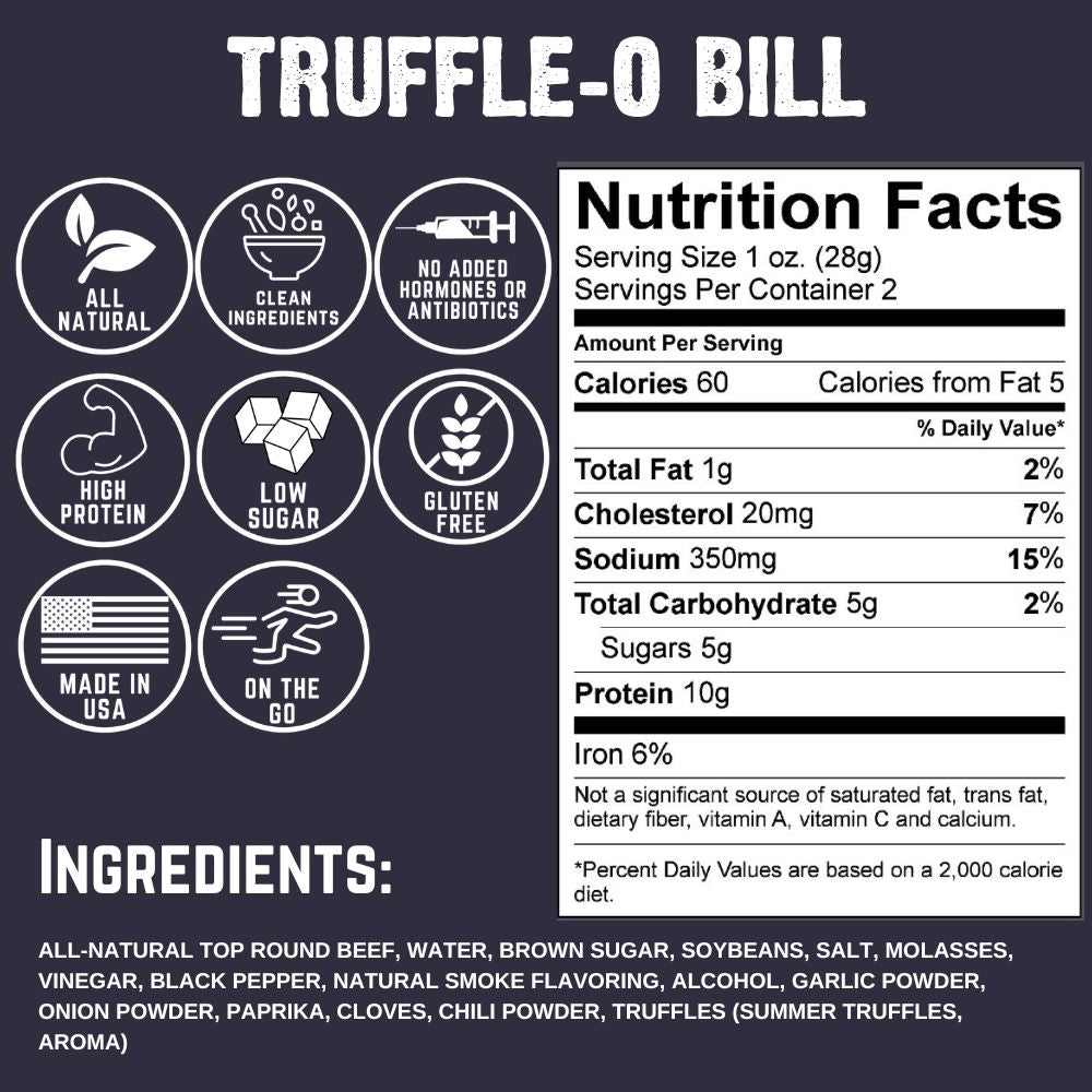 Truffle-O Bill Nutrition