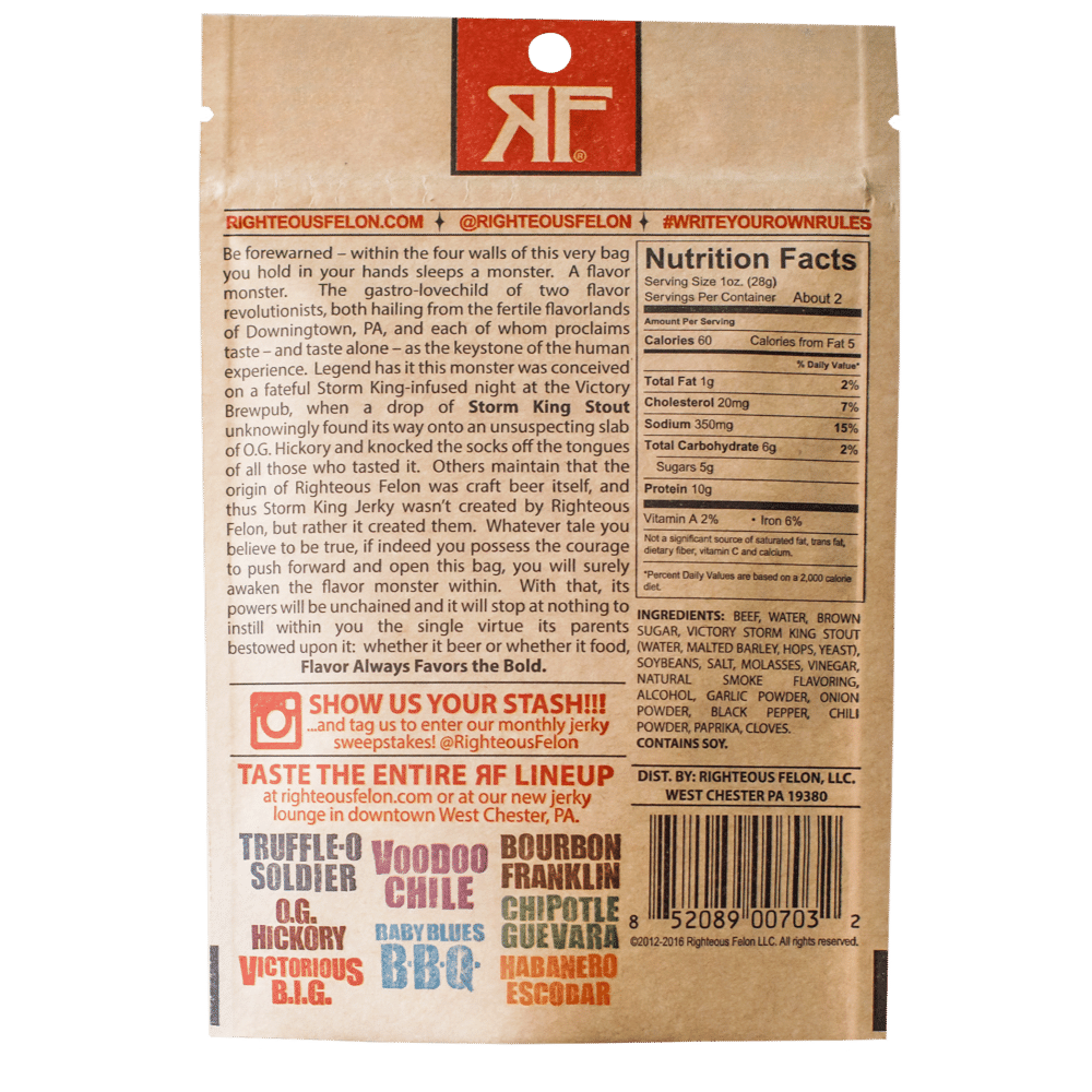 Victorious B.I.G. Beef Jerky