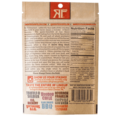 Victorious B.I.G. Beef Jerky