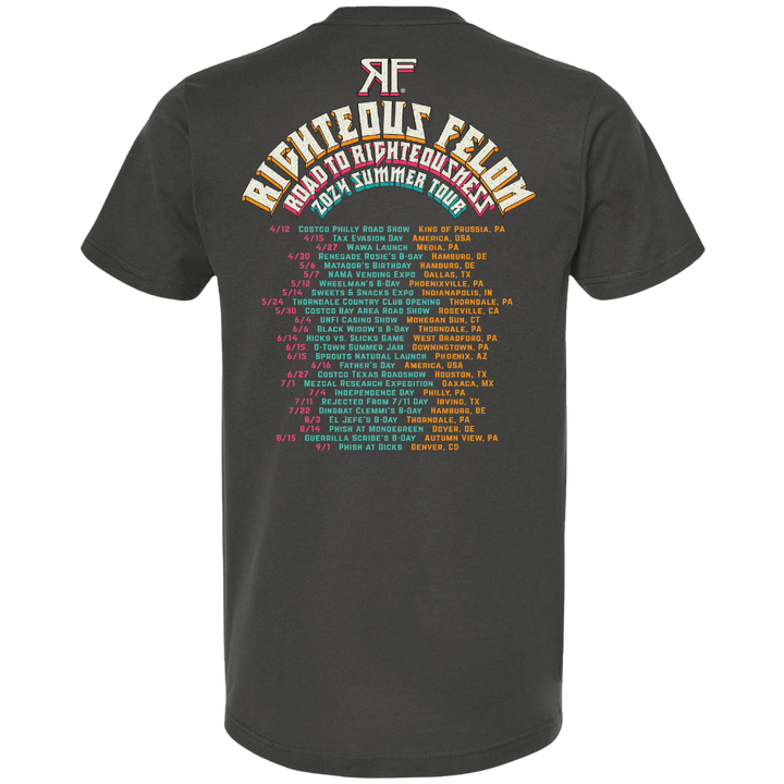 Summer Tour 2024 T-Shirt – Righteous Felon Craft Jerky