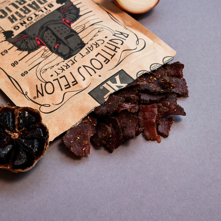 Darth Garlic Biltong – Righteous Felon Craft Jerky