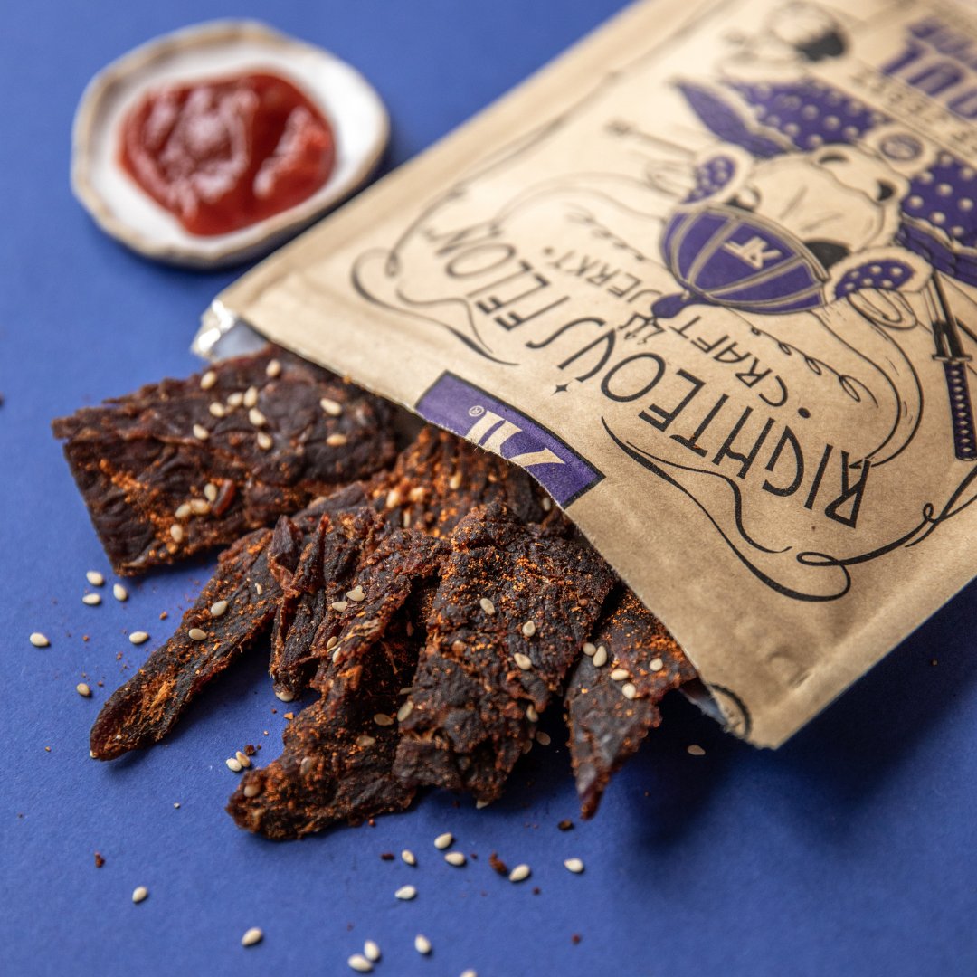 Seoul Survivor Beef Jerky (8-pack) – Righteous Felon Craft Jerky