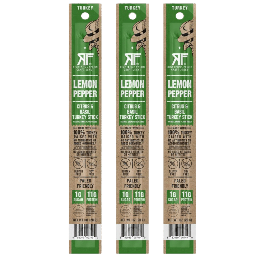 Lemon Pepper Turkey Stick (3-Pack)