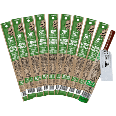 Lemon Pepper Turkey Stick (10-Pack)