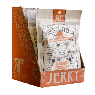 Habanero Escobar Beef Jerky (8-pack)