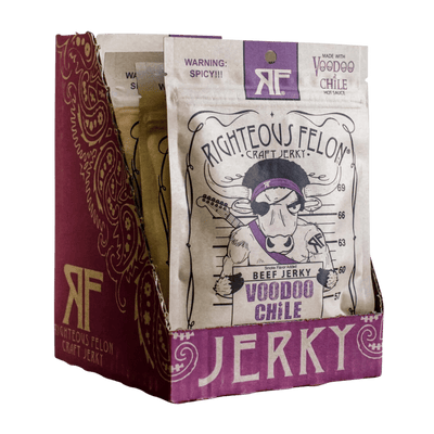 Voodoo Chile Beef Jerky (8-pack)