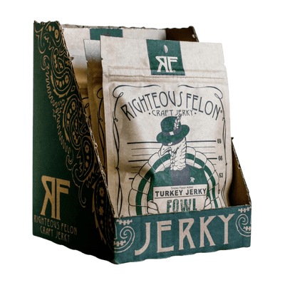 Fowl Capone Turkey Jerky (8-pack)