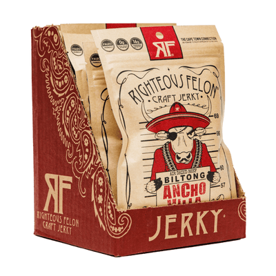 Ancho Villa Biltong (8-pack)