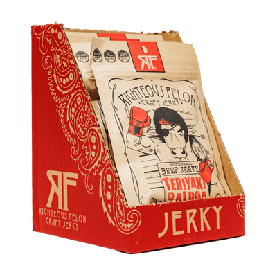 Teriyaki Balboa Beef Jerky (8-pack)