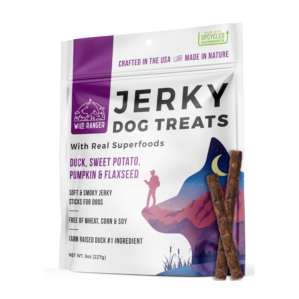 Wild Ranger Duck & Superfoods Jerky Dog Treats (8oz)