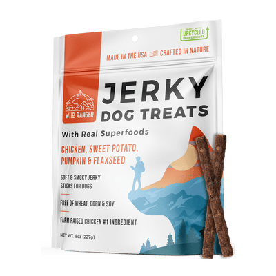 Wild Ranger Chicken & Superfoods Jerky Dog Treats (8oz)