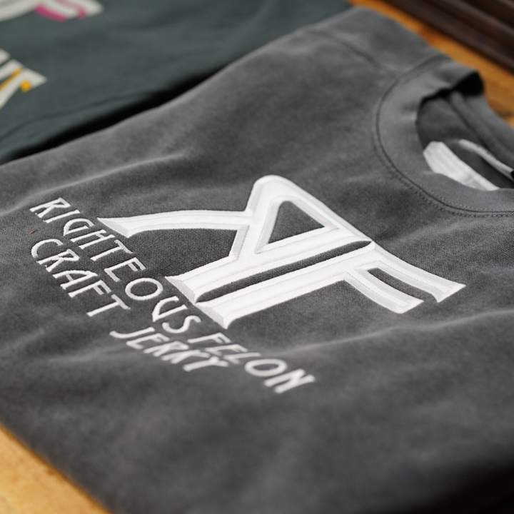 RF Comfort Colors Crewneck Sweatshirt – Righteous Felon Craft Jerky