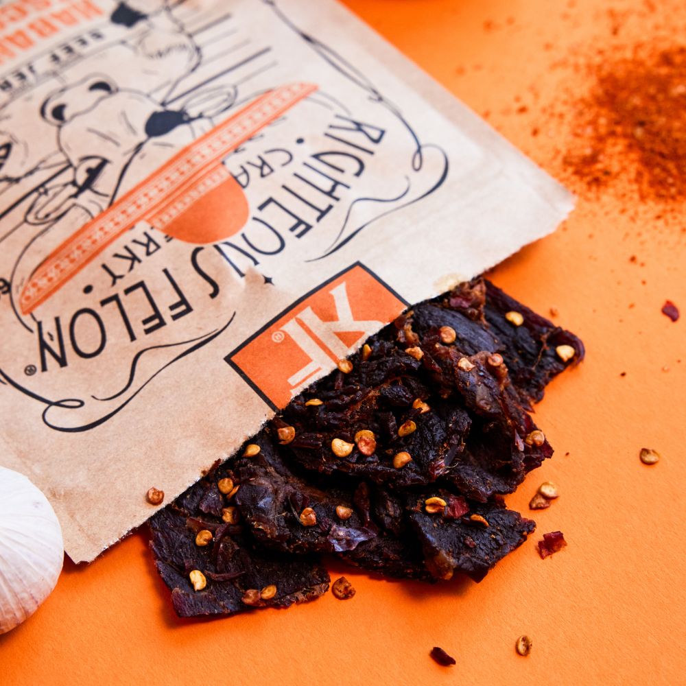 Habanero Beef Jerky - Spicy & Delicious | Righteous Felon