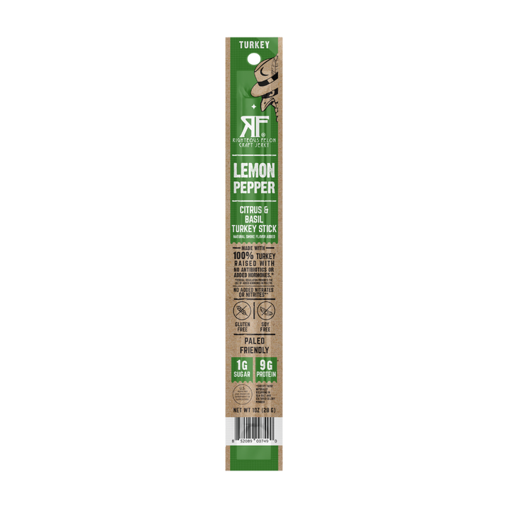 Lemon Pepper Turkey Stick (1-Pack) - LIMIT 1 FREE STICK