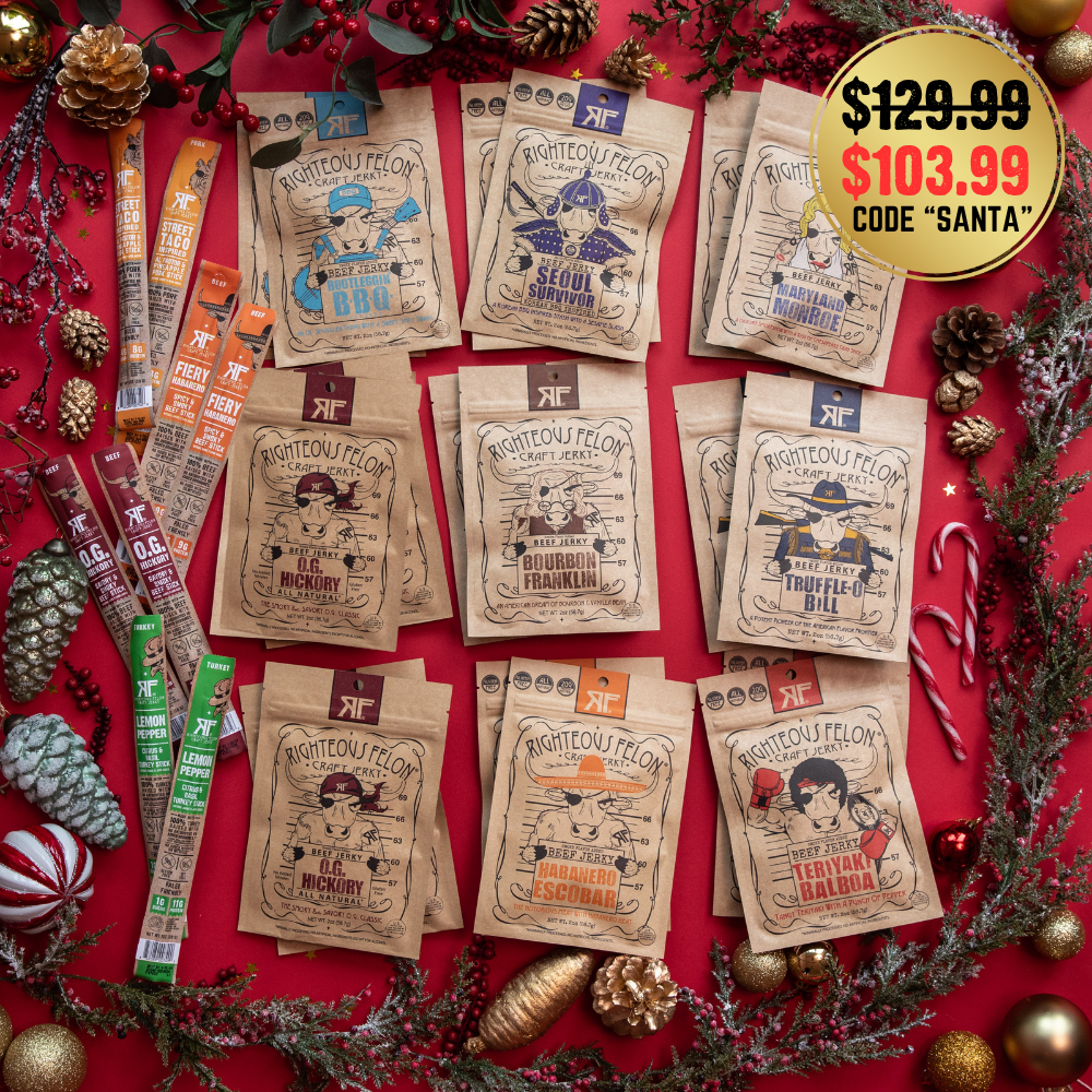 Noah's Ark - 2 of Every Jerky & Stick (26-Pack) – Righteous Felon