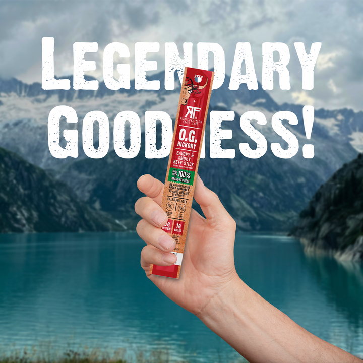 O.G. Hickory Beef Stick (3-Pack) – Righteous Felon Craft Jerky