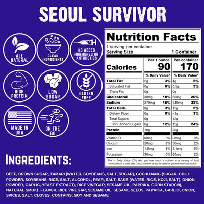 Seoul Survivor Nutrition