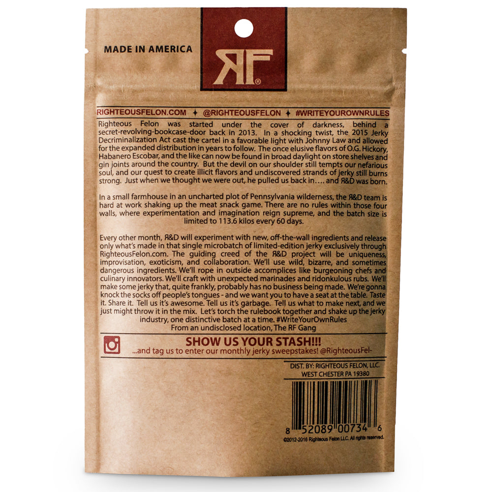 R&D - Black Garlic Biltong