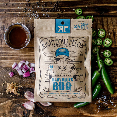 Baby Blues BBQ Beef Jerky (8-pack)